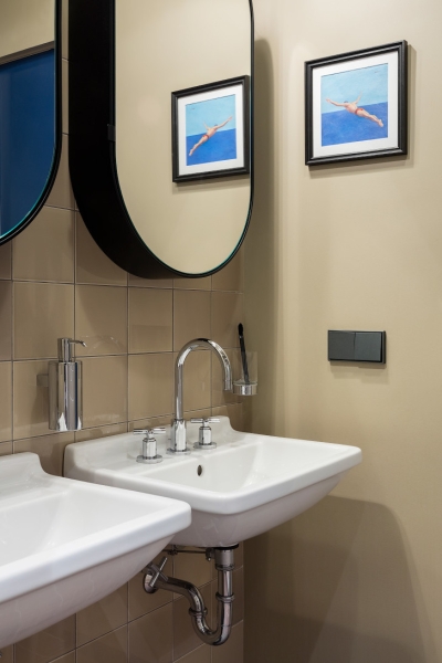 Стильная квартира архитекторов ANCconcept 55 м² в Москве