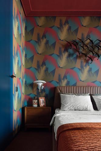 Стильная квартира архитекторов ANCconcept 55 м² в Москве