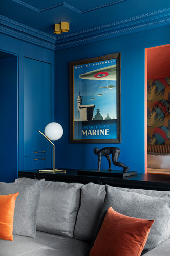 Стильная квартира архитекторов ANCconcept 55 м² в Москве