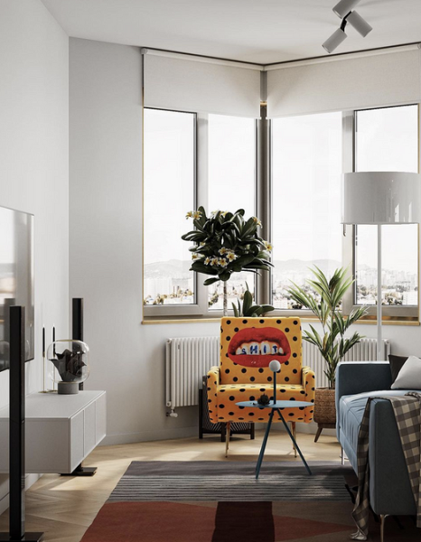 5 приемов работы с цветом, которые повлияют на настроение интерьера