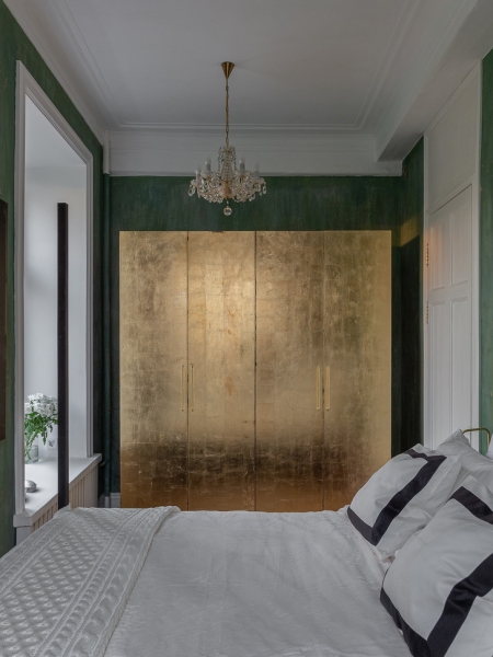 Атмосферная квартира 50 м² в бывшем доходном доме 1913-го года в Москве