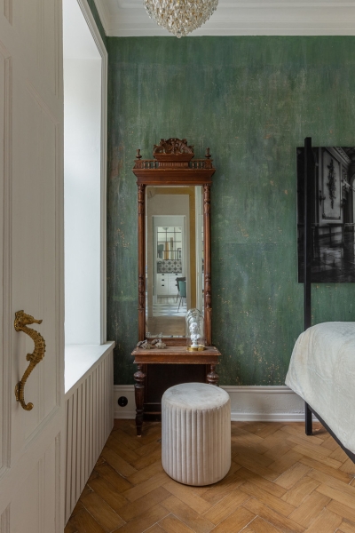 Атмосферная квартира 50 м² в бывшем доходном доме 1913-го года в Москве