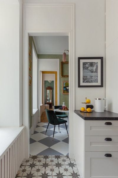 Атмосферная квартира 50 м² в бывшем доходном доме 1913-го года в Москве