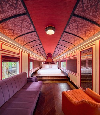 Как в ретро-поезде: отель Intercontinental Khao Yai Resort в Таиланде