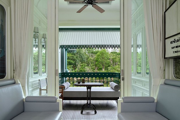 Как в ретро-поезде: отель Intercontinental Khao Yai Resort в Таиланде