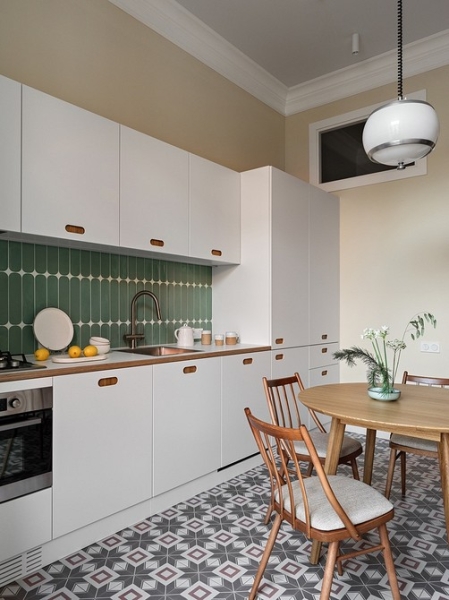 Потрясающее до и после: как дизайнер преобразила старую квартиру в доме 1905 года