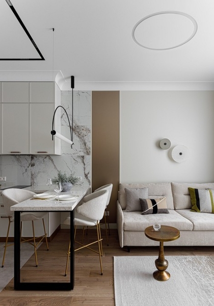 Ремонт мечты: как дизайнер оформила квартиру 38 кв. м под ключ