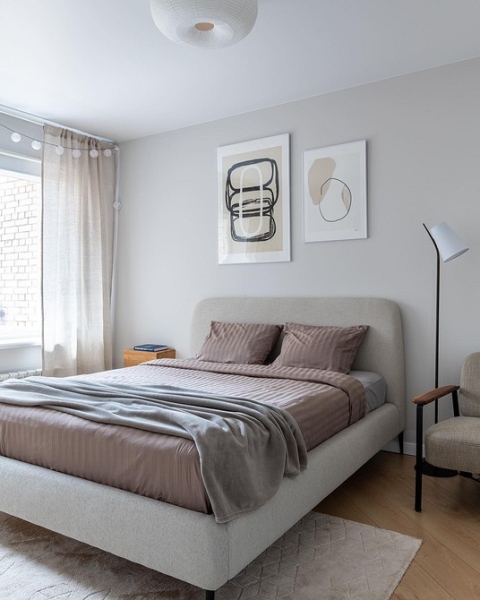 
                                Ремонт в двухкомнатной хрущевке: идеи дизайна, разбор планировок и примеры проектов (113 фото)                            