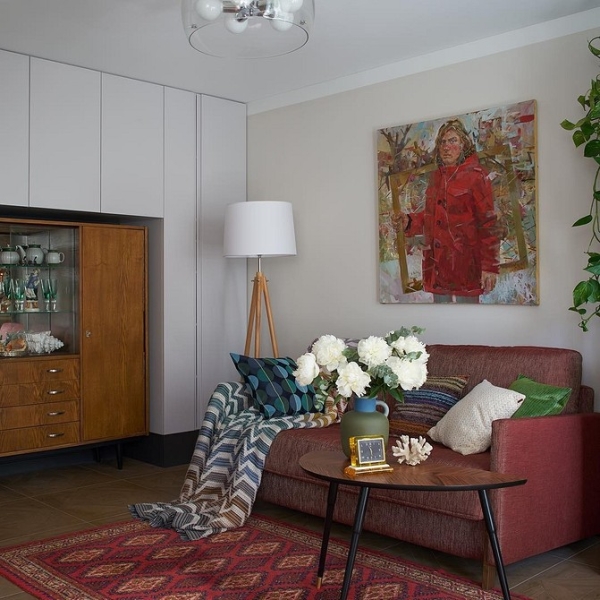 
                                Ремонт в двухкомнатной хрущевке: идеи дизайна, разбор планировок и примеры проектов (113 фото)                            