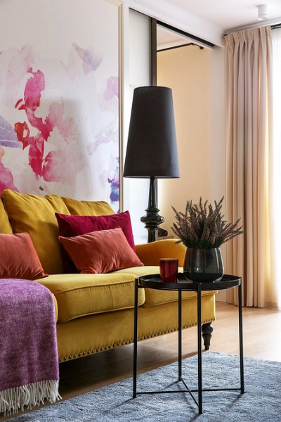 
                                Ремонт в двухкомнатной хрущевке: идеи дизайна, разбор планировок и примеры проектов (113 фото)                            