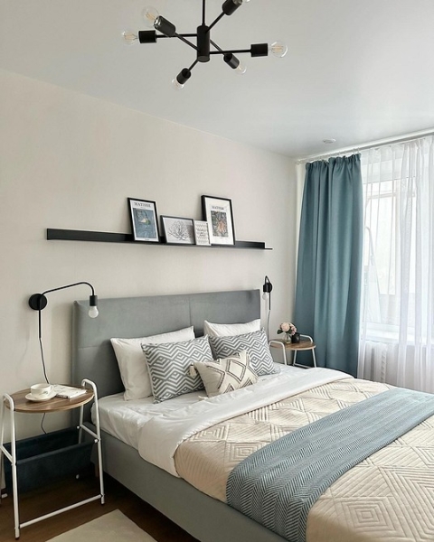 
                                Ремонт в двухкомнатной хрущевке: идеи дизайна, разбор планировок и примеры проектов (113 фото)                            