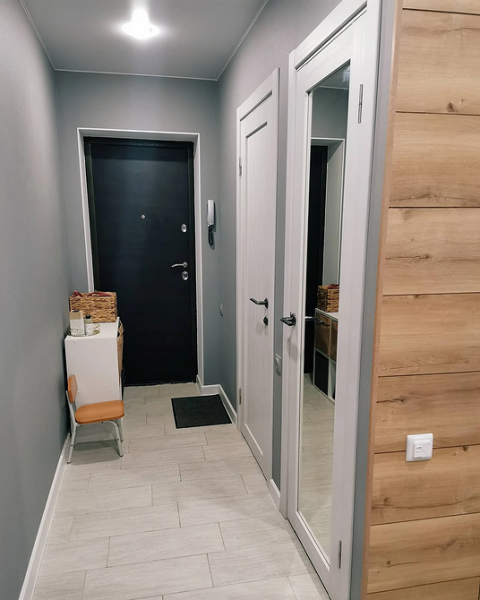 
                                Ремонт в двухкомнатной хрущевке: идеи дизайна, разбор планировок и примеры проектов (113 фото)                            