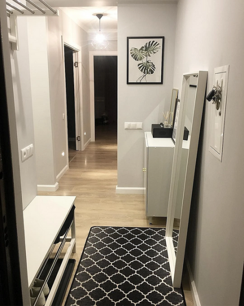 
                                Ремонт в двухкомнатной хрущевке: идеи дизайна, разбор планировок и примеры проектов (113 фото)                            