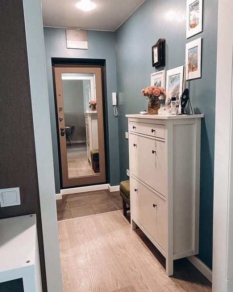 
                                Ремонт в двухкомнатной хрущевке: идеи дизайна, разбор планировок и примеры проектов (113 фото)                            