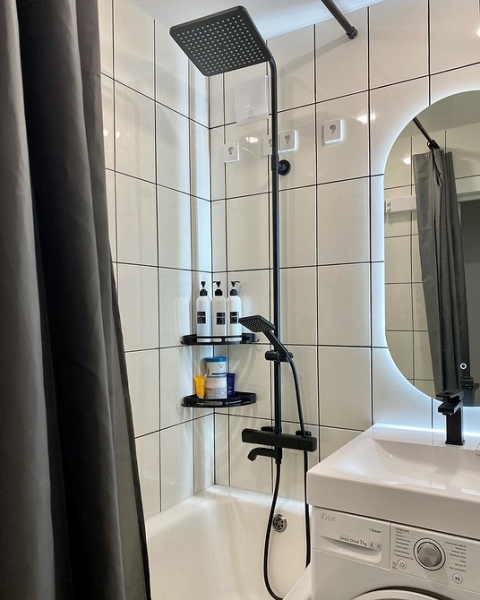 
                                Ремонт в двухкомнатной хрущевке: идеи дизайна, разбор планировок и примеры проектов (113 фото)                            