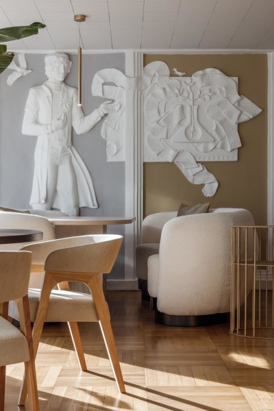 Ресторан Clavis в здании Дома книги в Краснодаре