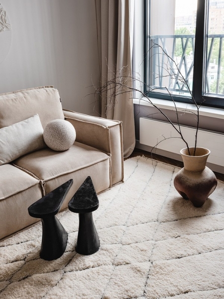 Стильная квартира 37 кв. м, которую дизайнер сделала полностью удаленно