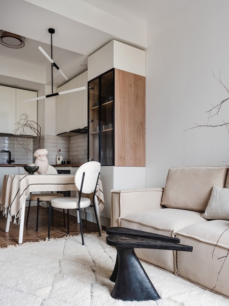 Стильная квартира 37 кв. м, которую дизайнер сделала полностью удаленно