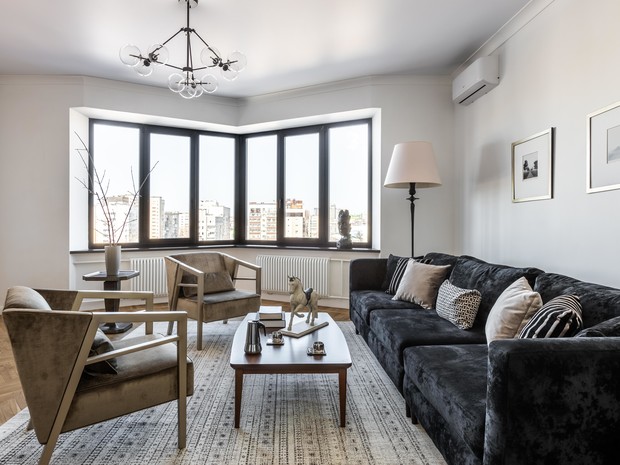 До и после: трехуровневая квартира 178 м² в Уфе