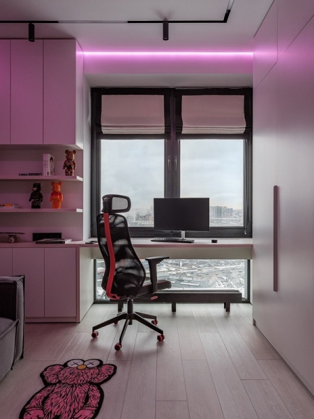 Интерьер-перевертыш: квартира 56 кв. м, которая меняет настроение днем и ночью