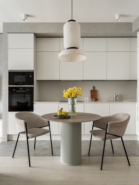 Интерьер-перевертыш: квартира 56 кв. м, которая меняет настроение днем и ночью