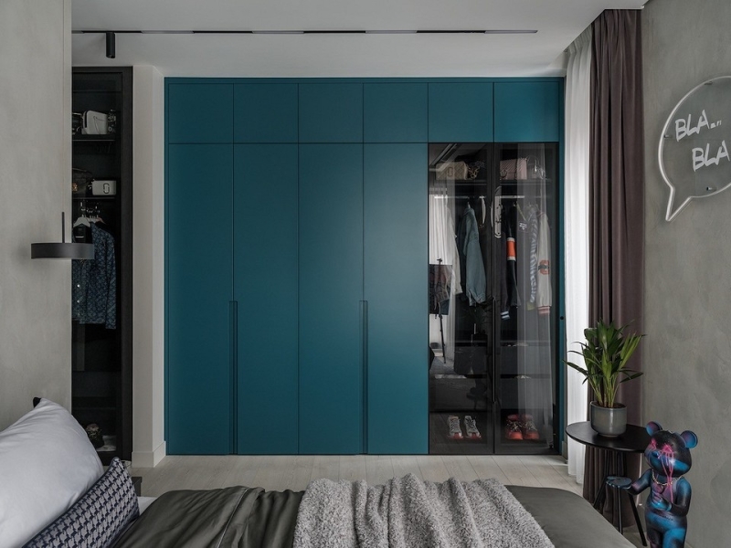 Интерьер-перевертыш: квартира 56 кв. м, которая меняет настроение днем и ночью