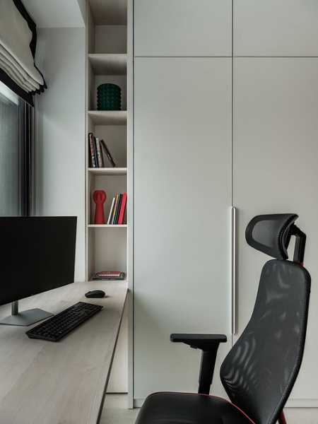 Интерьер-перевертыш: квартира 56 кв. м, которая меняет настроение днем и ночью