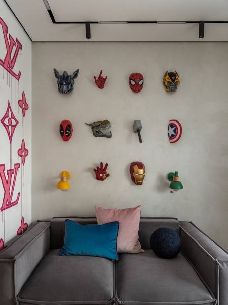 Интерьер-перевертыш: квартира 56 кв. м, которая меняет настроение днем и ночью