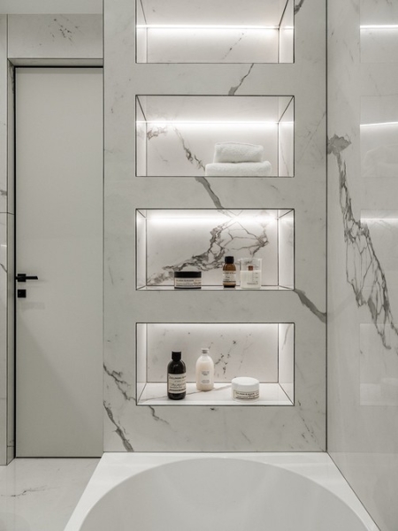 Интерьер-перевертыш: квартира 56 кв. м, которая меняет настроение днем и ночью