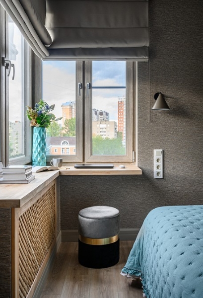 Кухня в коридоре и три отдельные спальни: семейная квартира 80 кв. м с перепланировкой от дизайнера