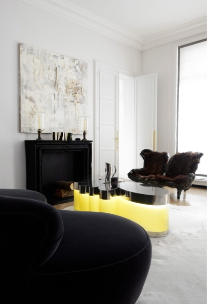 Квартира коллекционера современного искусства в Париже