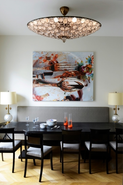 Квартира коллекционера современного искусства в Париже