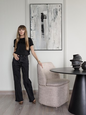 Легкая и светлая квартира с элементами классики