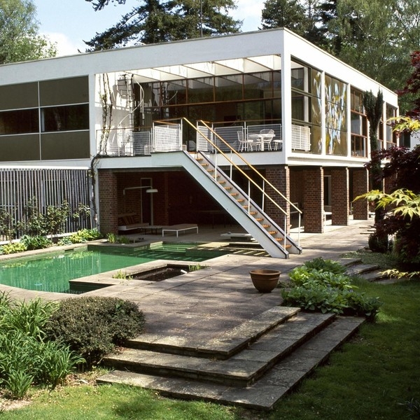 Модные сады в стиле mid-century modern