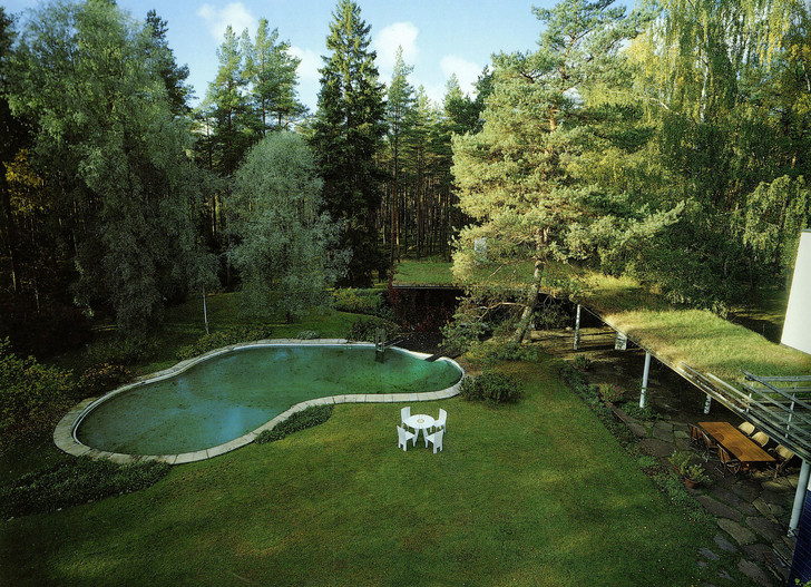 Модные сады в стиле mid-century modern