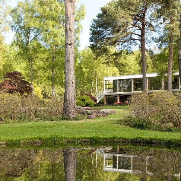 Модные сады в стиле mid-century modern