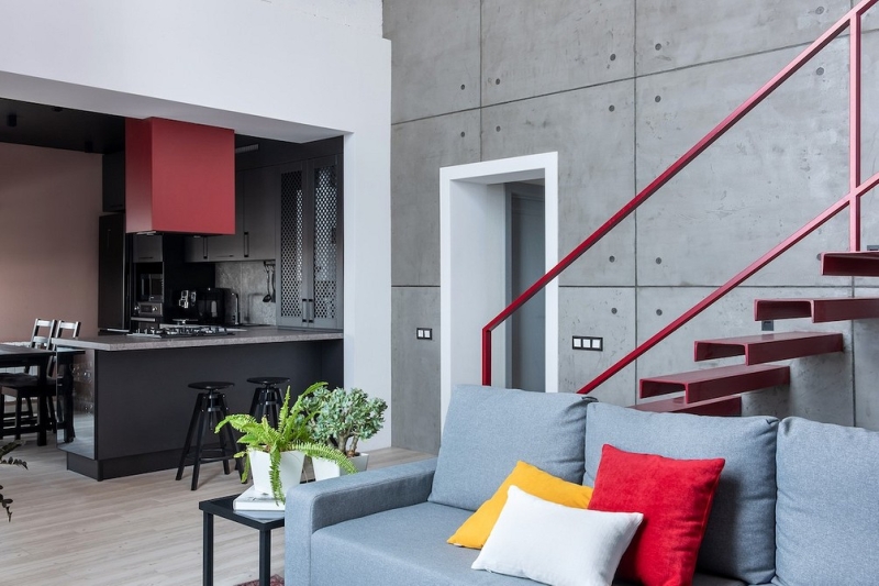 Необычная планировка и эффектный интерьер: уединенный загородный дом у поймы реки Дон