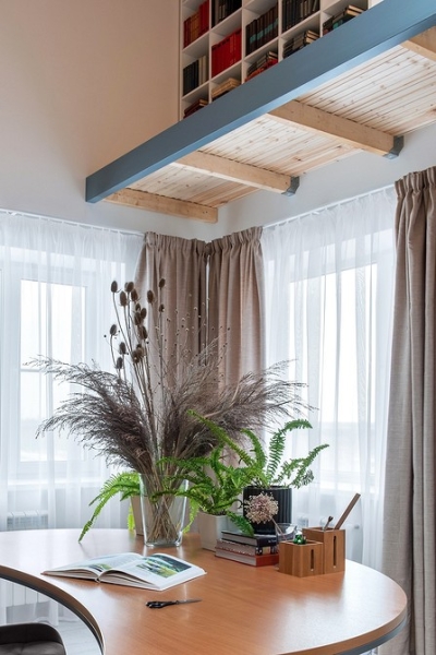 Необычная планировка и эффектный интерьер: уединенный загородный дом у поймы реки Дон