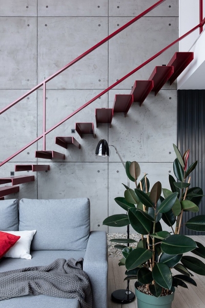 Необычная планировка и эффектный интерьер: уединенный загородный дом у поймы реки Дон