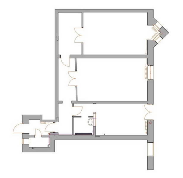 Планировка двухкомнатной квартиры: 7 готовых вариантов и примеры проектов (95 фото)