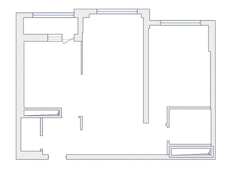 Планировка двухкомнатной квартиры: 7 готовых вариантов и примеры проектов (95 фото)