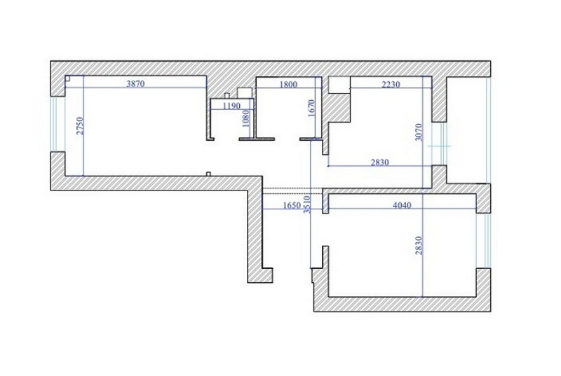 Планировка двухкомнатной квартиры: 7 готовых вариантов и примеры проектов (95 фото)