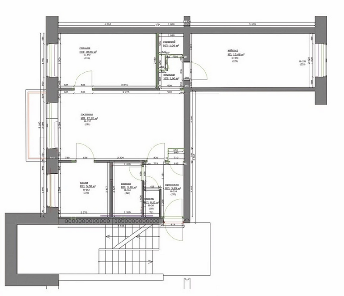 Планировка трехкомнатной квартиры: 5 примеров и варианты оформления для разных сценариев