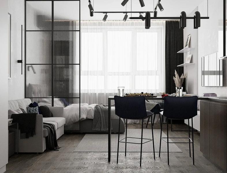 Темный пол: идеи для интерьера, лучшие сочетания и 73 фото