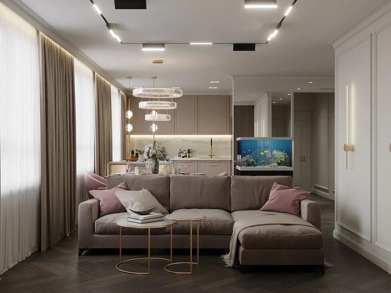 Темный пол: идеи для интерьера, лучшие сочетания и 73 фото