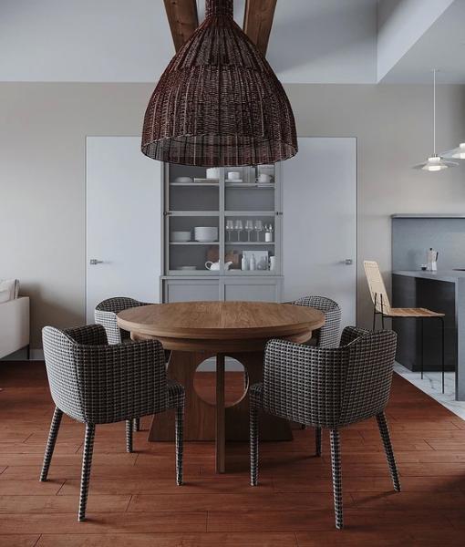 Темный пол: идеи для интерьера, лучшие сочетания и 73 фото