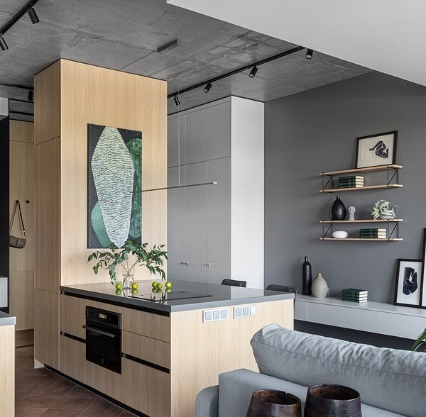 Темный пол: идеи для интерьера, лучшие сочетания и 73 фото