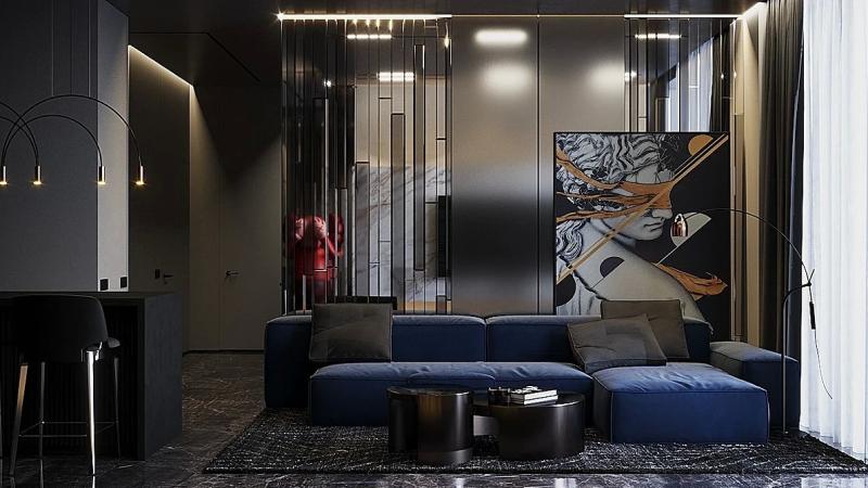 Темный пол: идеи для интерьера, лучшие сочетания и 73 фото