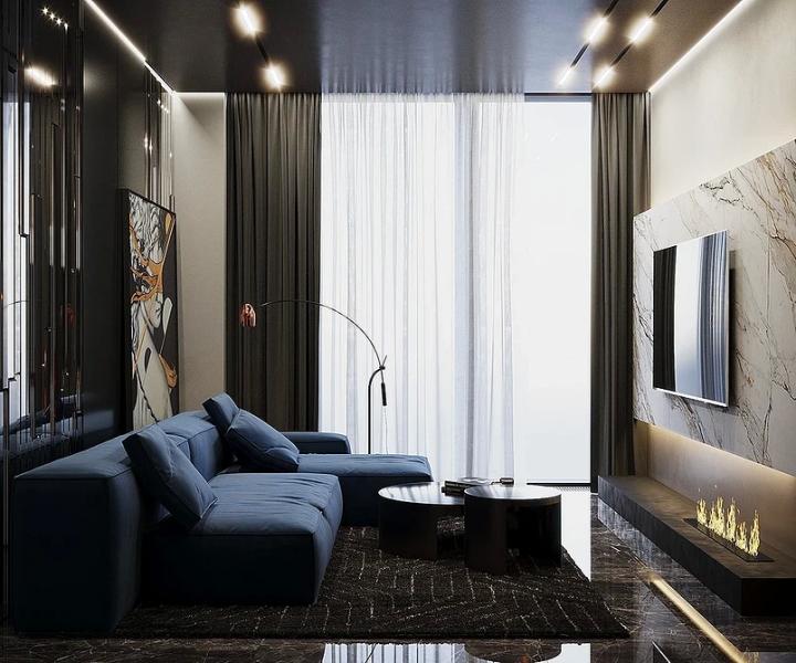 Темный пол: идеи для интерьера, лучшие сочетания и 73 фото