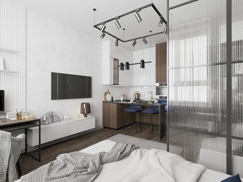 Темный пол: идеи для интерьера, лучшие сочетания и 73 фото